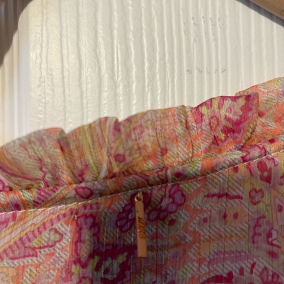 NWT, Misa Pink Tiered Mini Dress, Size L - Picture 8 of 8